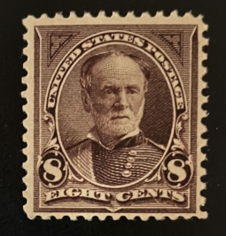 US 272   8-Cent Gen. Sherman, Watermarked